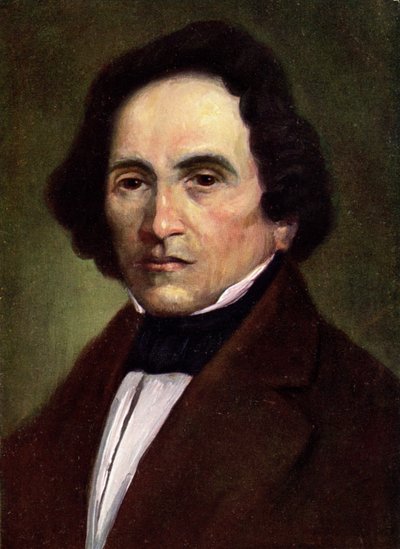 The German Composer Giacomo Meyerbeer, Illustration, Austria, c.1900 by Unbekannter Künstler