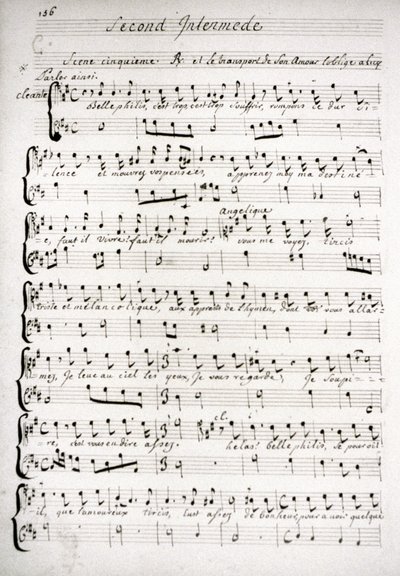 Music score of The Imaginary Invalid by Unbekannter Künstler