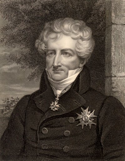 Naturalist Georges Cuvier, Paris, France, c.1810 by Unbekannt