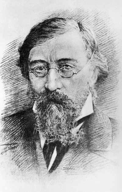Nikolai G. Chernyshevsky (1828 - 1889) by Unbekannt