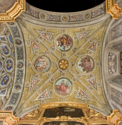 North Transept First West Span, Vault a Cruise by Unbekannt