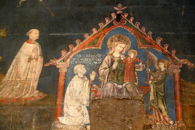 Notre Dame de Clermont cathedral, Clermont-Ferrand, France, St George