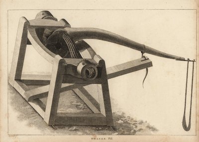 Onager, a type of catapult to project stones by Unbekannt