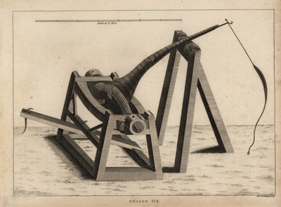 Onager, a Type of Catapult to Project Stones by Unbekannt