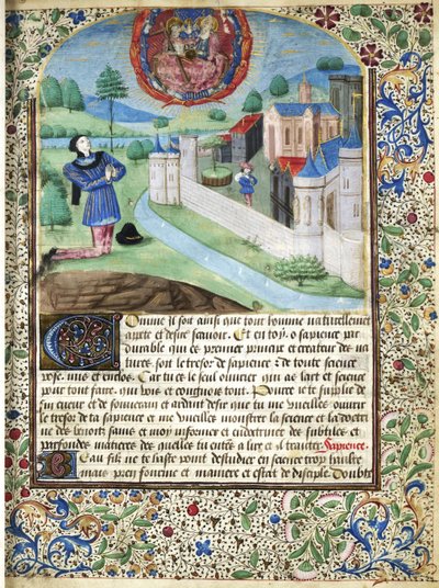 Decorated Page by Unbekannter Künstler