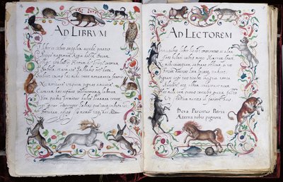 Pages from the Album Amicorum of Philipp Hainhofer, 1596-1633 by Unbekannt