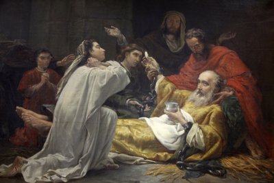 Painting in Saint-Francois-Xavier Church: Saint-Francois-Xavier