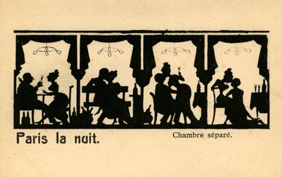 Paris by night, c. 1900 by Unbekannter Künstler