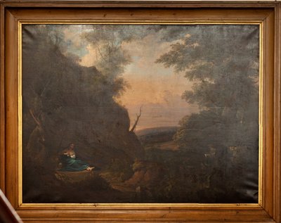Parish church. Interior. Painting. 18th century (?) by Unbekannter Künstler