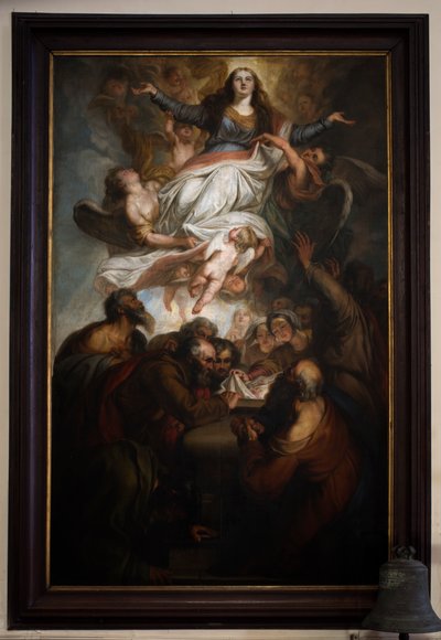Parish Church (Saint Julien). Interior. Assumption by Lambert Joseph Mathieu, 1838 by Unbekannter Künstler