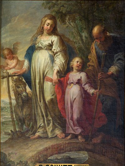 Parish Church. Interior. Epitaph. The Holy Family by Unbekannter Künstler