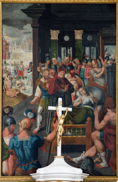 Parish Church. Interior by Unbekannter Künstler