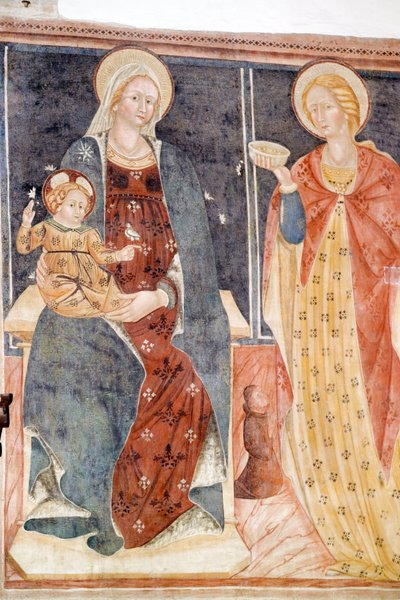 Santa Maria in Piano Abbey, Loreto Aprutino, Abruzzo, Italy by Unbekannt