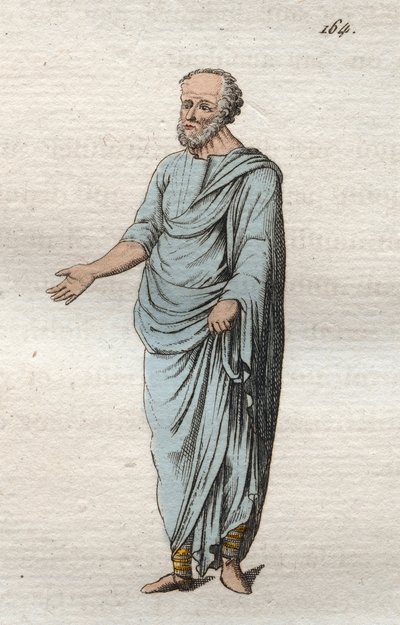 Physiognomy - the Greek philosopher Socrates by Unbekannt