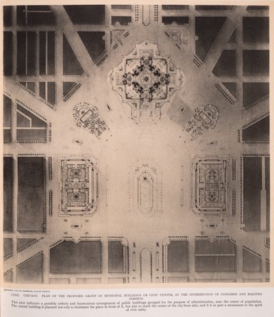 Plate CXXX from Plan of Chicago by Unbekannt