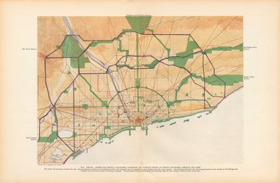 Plate XLIV from Plan of Chicago by Unbekannt