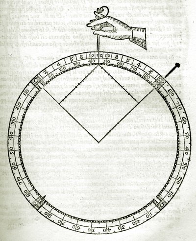 Plate drawn from Armonia Astronomica et Geometrica, quattro trattati ne 