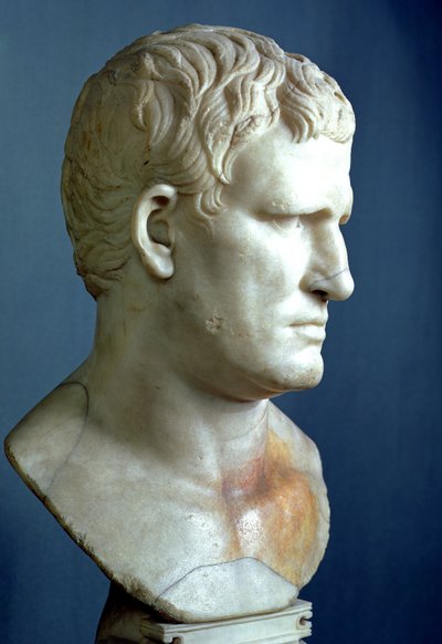 Portrait bust of Agrippa by Unbekannt
