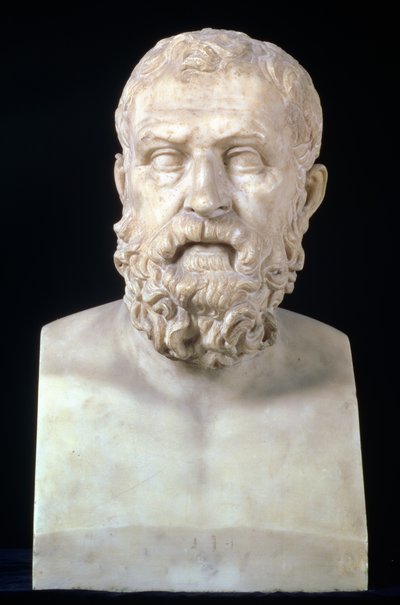 Portrait bust of Solon by Unbekannt