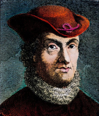Portrait of Baruch Spinoza, Dutch Philosopher by Unbekannter Künstler