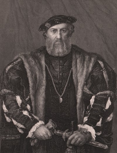 Portrait of Charles de Solier, Comte de Morette, from Payne