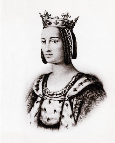 Portrait of Charlotte de Savoie, Queen of France by Unbekannter Künstler