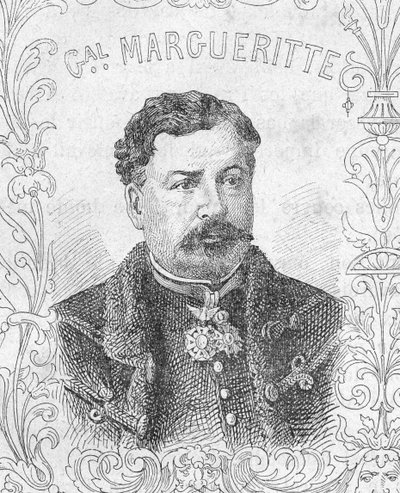 Portrait of French General Jean-Auguste Margueritte, Franco Prussian War by Unbekannter Künstler