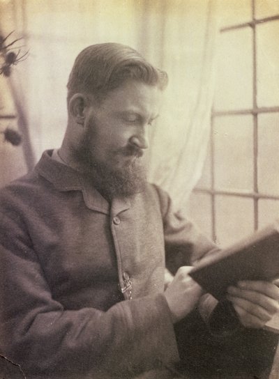 Portrait of George Bernard Shaw as a Young Man by Unbekannt