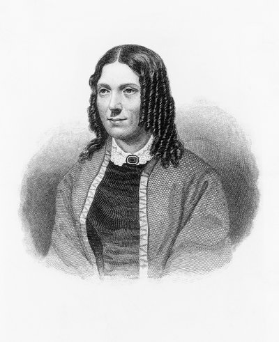 Portrait of Harriet Beecher Stowe by Benjamin Baud