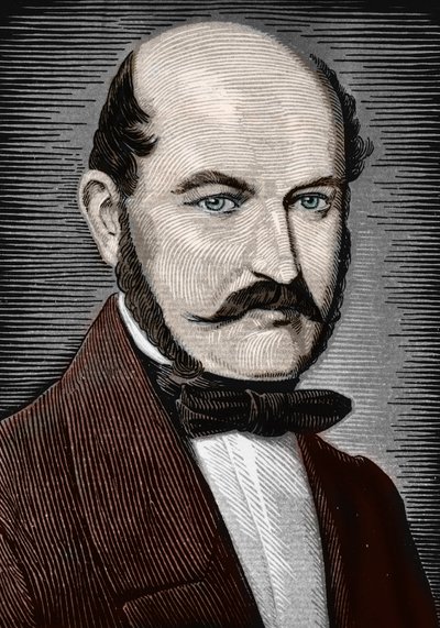 Portrait of Ignace Philippe Semmelweis by Unbekannter Künstler