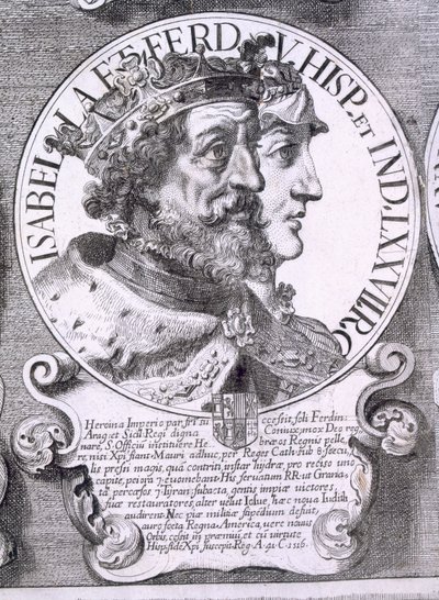 Portrait of Isabella I and Ferdinand V of Castile by Unbekannt