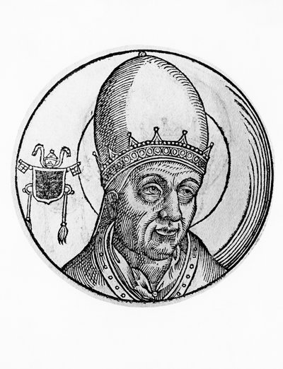 Portrait of John III, 61st Pope of Catholic Church by William M. Timlin