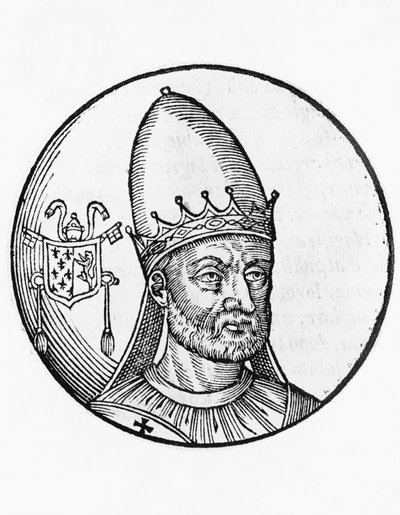 Portrait of Martin IV (Simon de Brion) by William M. Timlin