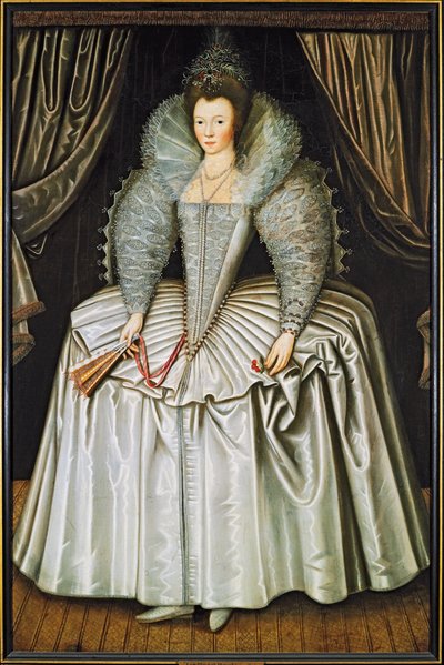 Portrait of a Lady, Identified as Elizabeth Howard by Unbekannt