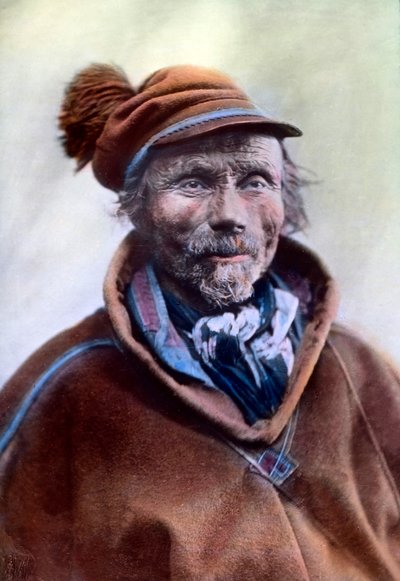 Portrait of an Old Man of Finland by Unbekannter Künstler