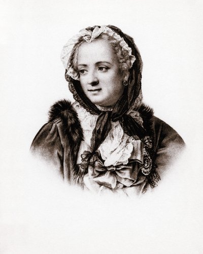 Portrait of the Queen of France Marie Lescszinska, Queen of France by Unbekannter Künstler