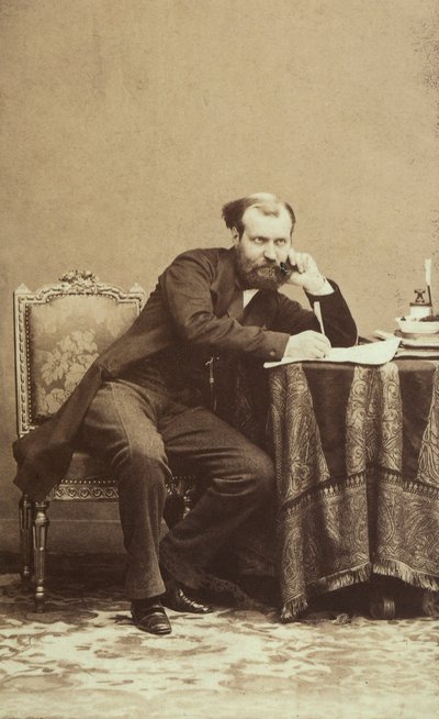 Portrait of the famous French composer Charles Gounod by Unbekannter Künstler