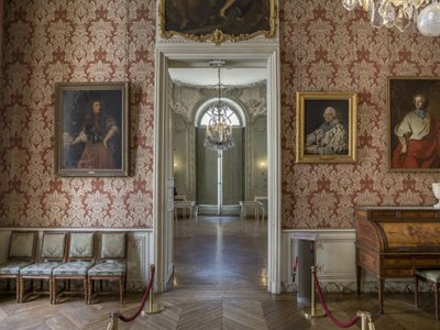 Portraits of Men Including That of Armand Gaston de Rohan (1674-1749), in Cardinal