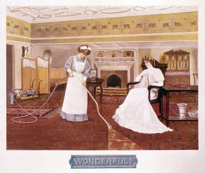 Poster Promoting the Wonders of a Vacuum Cleaner, c. Late 19th Century by Unbekannt