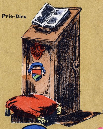 Pray God. Illustrated Alphabet. Imageries Reunited in Jarville-Nancy, Beginning of the 20th Century by Unbekannt