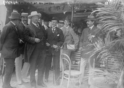 President Theodore Roosevelt in Rio de Janeiro Before the Roosevelt-Rondon Scientific Expedition by Unbekannt