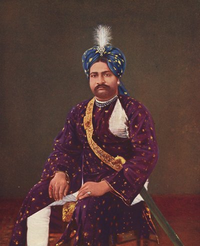 Prince Sher Zaman Born in 1881; Prince and first son of Rasul Khan; Photo taken in early 1900s; Junagadh; Gujarat; India by Unbekannter Künstler