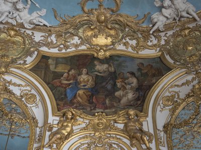 Psyche Showing His Treasures to His Sisters by Unbekannt