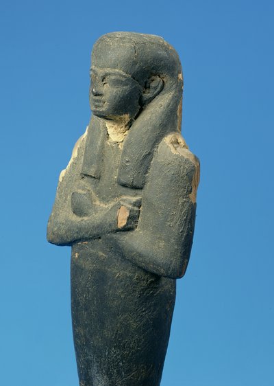 Ptah-Sokar-Osiris figure with tripartite wig and crossed arms, Egyptian by Unbekannt