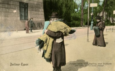 Rag and bone man, late 19th/beg 20th century by Unbekannter Künstler