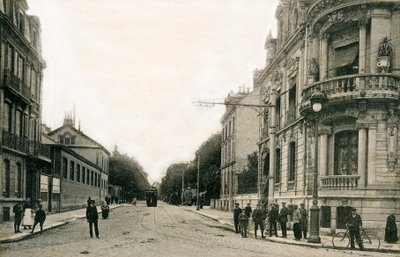 Reims: Lundy Boulevard, Ceres Esplanade at the beginning of the twentieth century by Benjamin Baud
