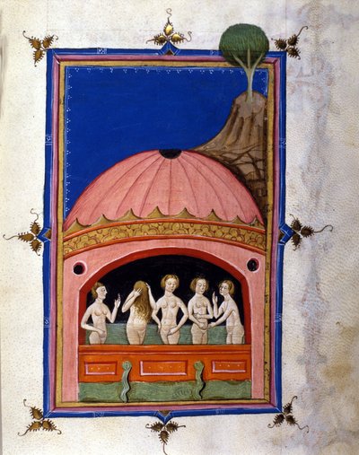 Representation of Baths by Unbekannter Künstler