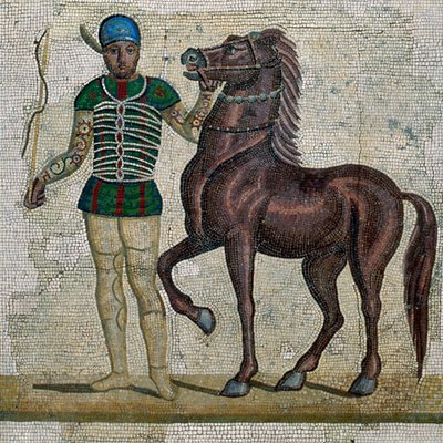 Roman Charioteer by Unbekannt