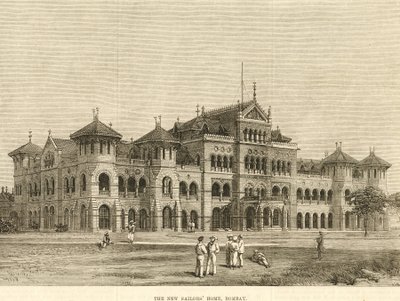 Royal Alfred Sailors Home, Bombay by Unbekannter Künstler