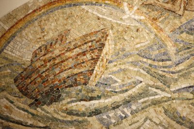 Saint-Maurice Abbey Basilica: Mosaic by Madeleine Diener of Noah
